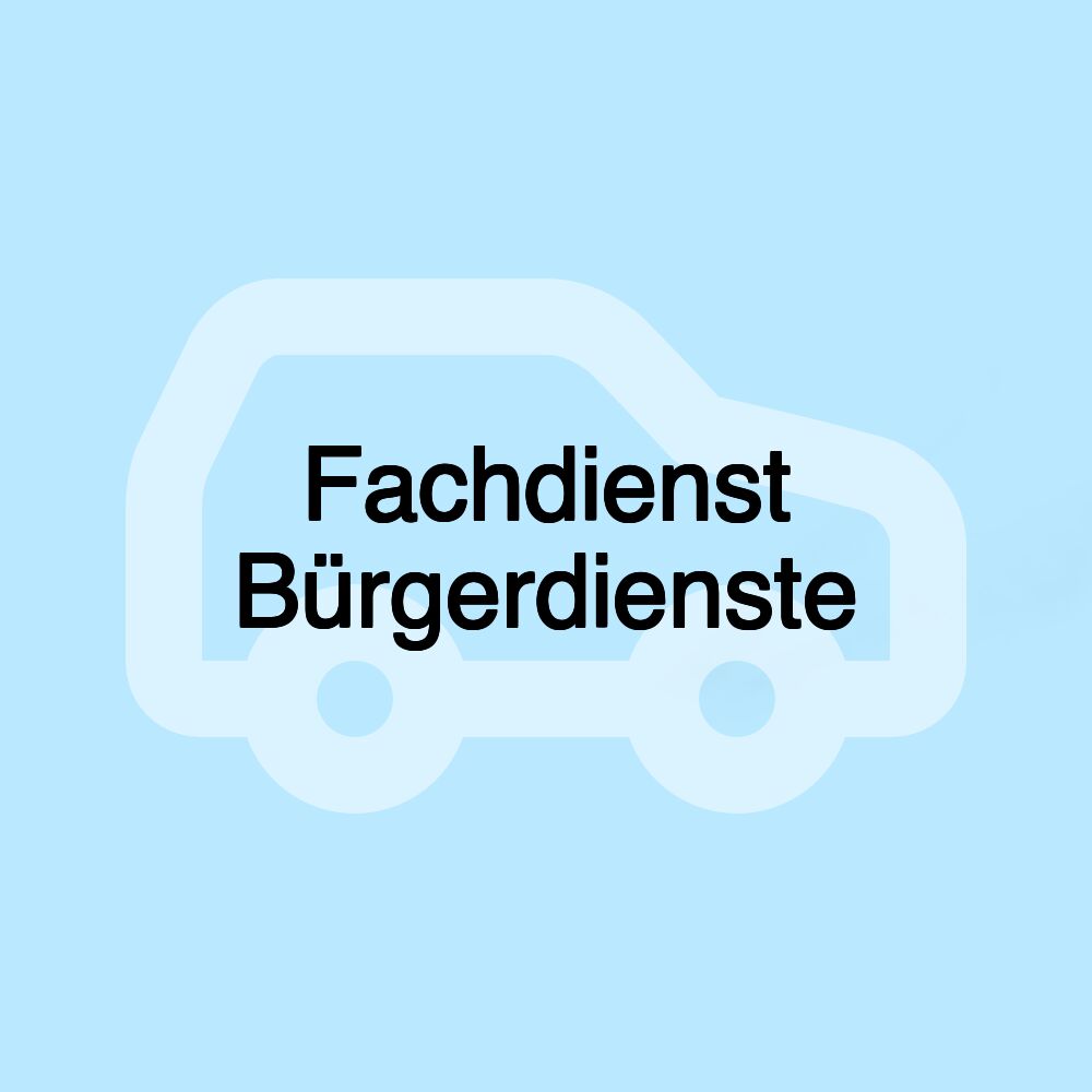 Fachdienst Bürgerdienste