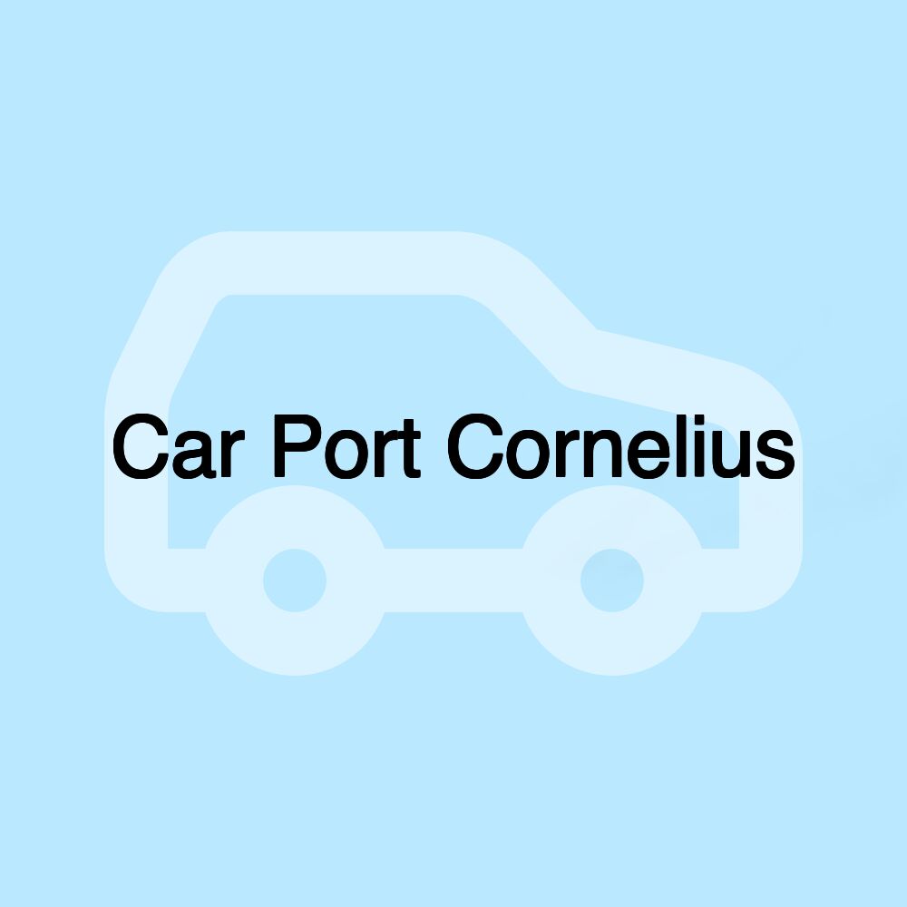 Car Port Cornelius