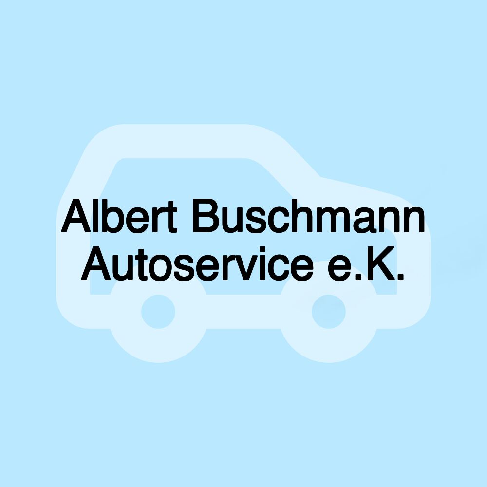 Albert Buschmann Autoservice e.K.