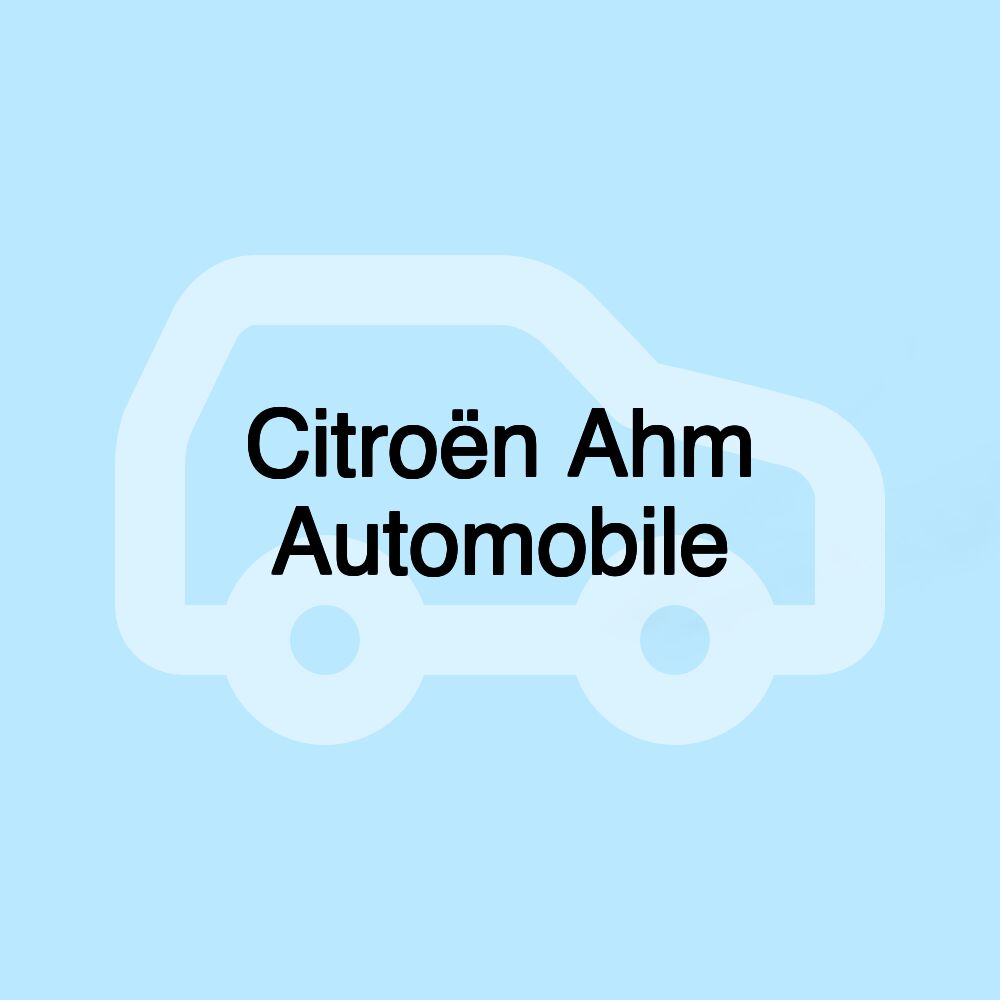 Citroën Ahm Automobile