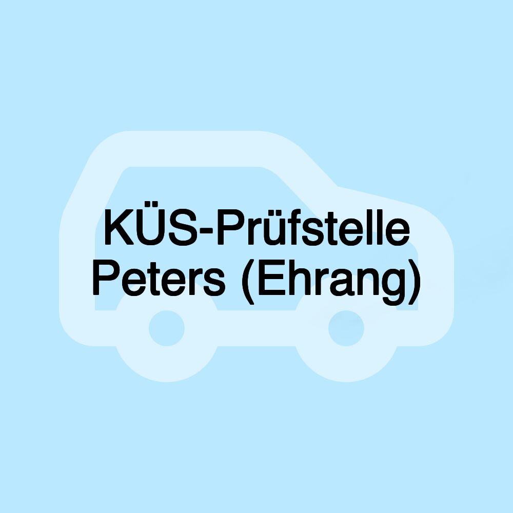 KÜS-Prüfstelle Peters (Ehrang)