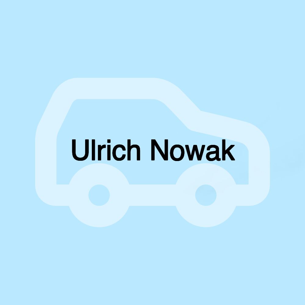 Ulrich Nowak