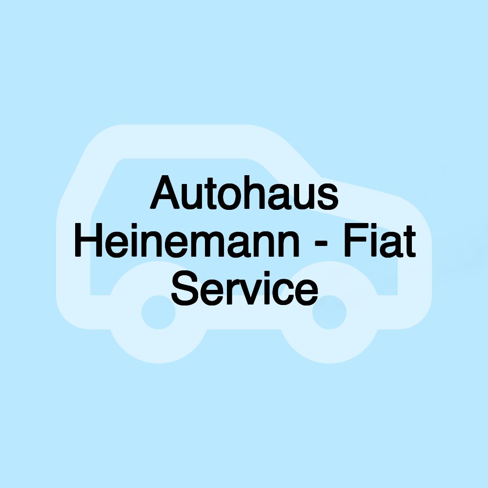 Autohaus Heinemann - Fiat Service