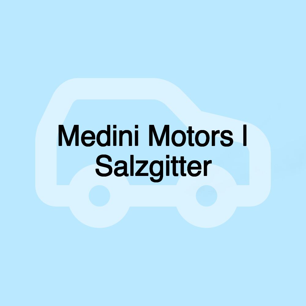 Medini Motors | Salzgitter