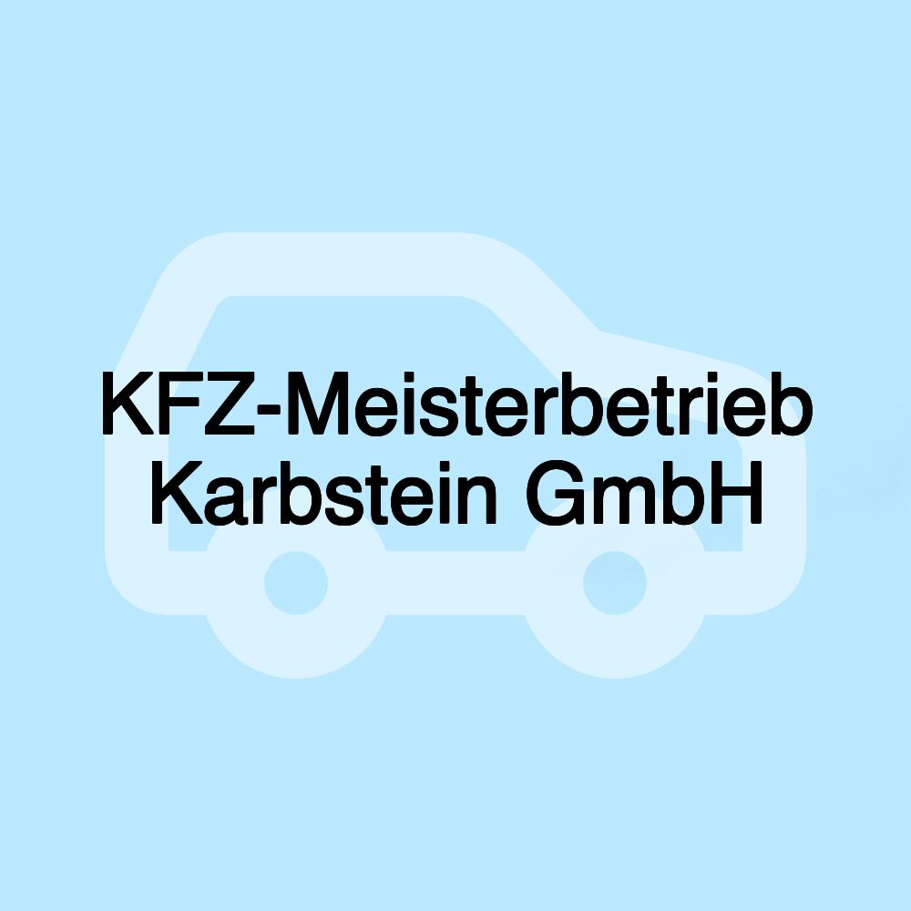 KFZ-Meisterbetrieb Karbstein GmbH