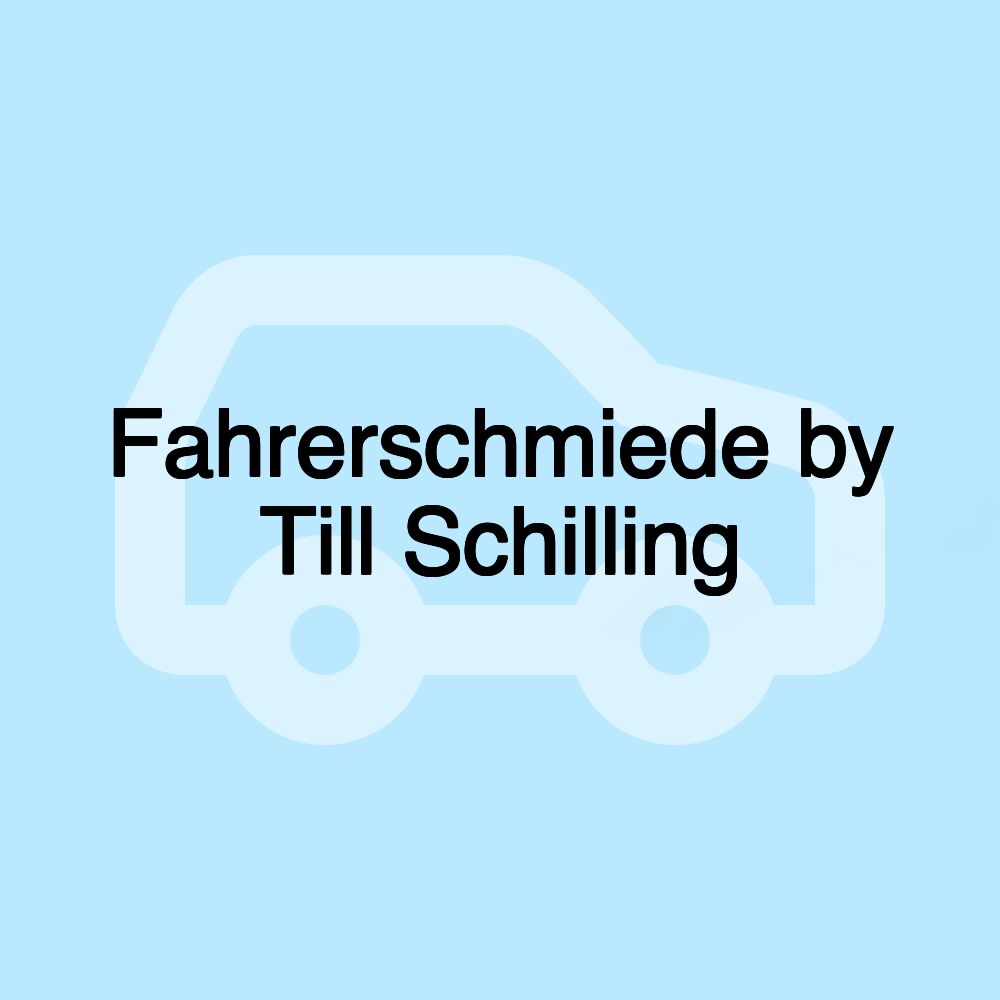 Fahrerschmiede by Till Schilling