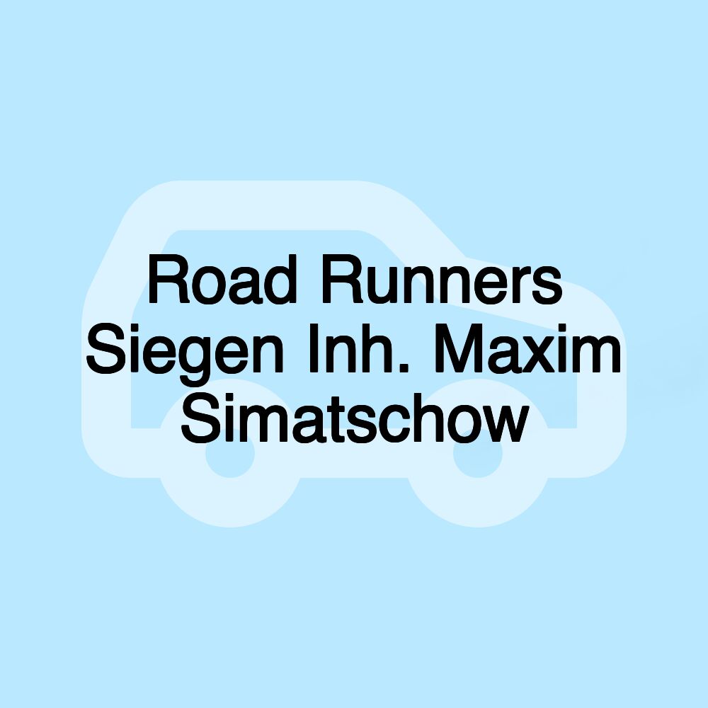 Road Runners Siegen Inh. Maxim Simatschow