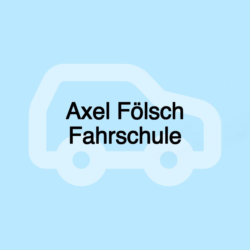 Axel Fölsch Fahrschule