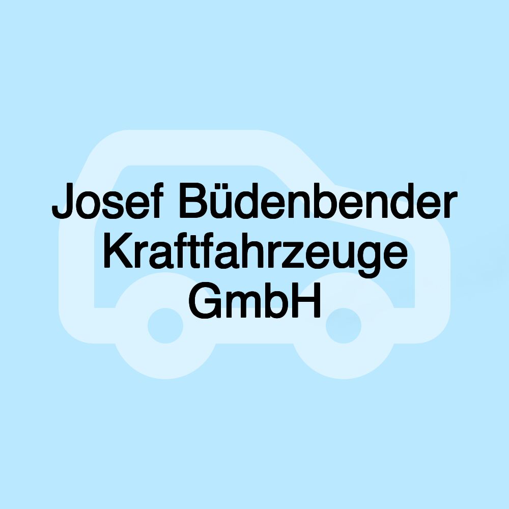 Josef Büdenbender Kraftfahrzeuge GmbH