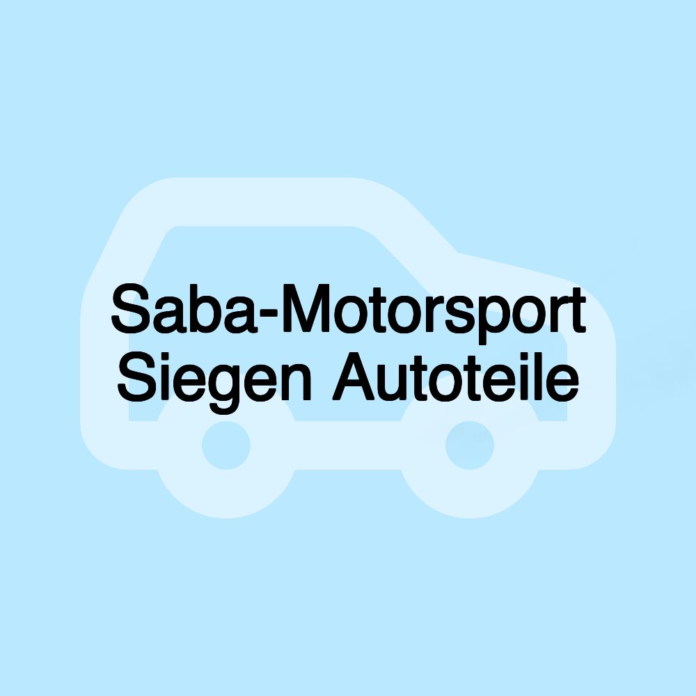 Saba-Motorsport Siegen Autoteile