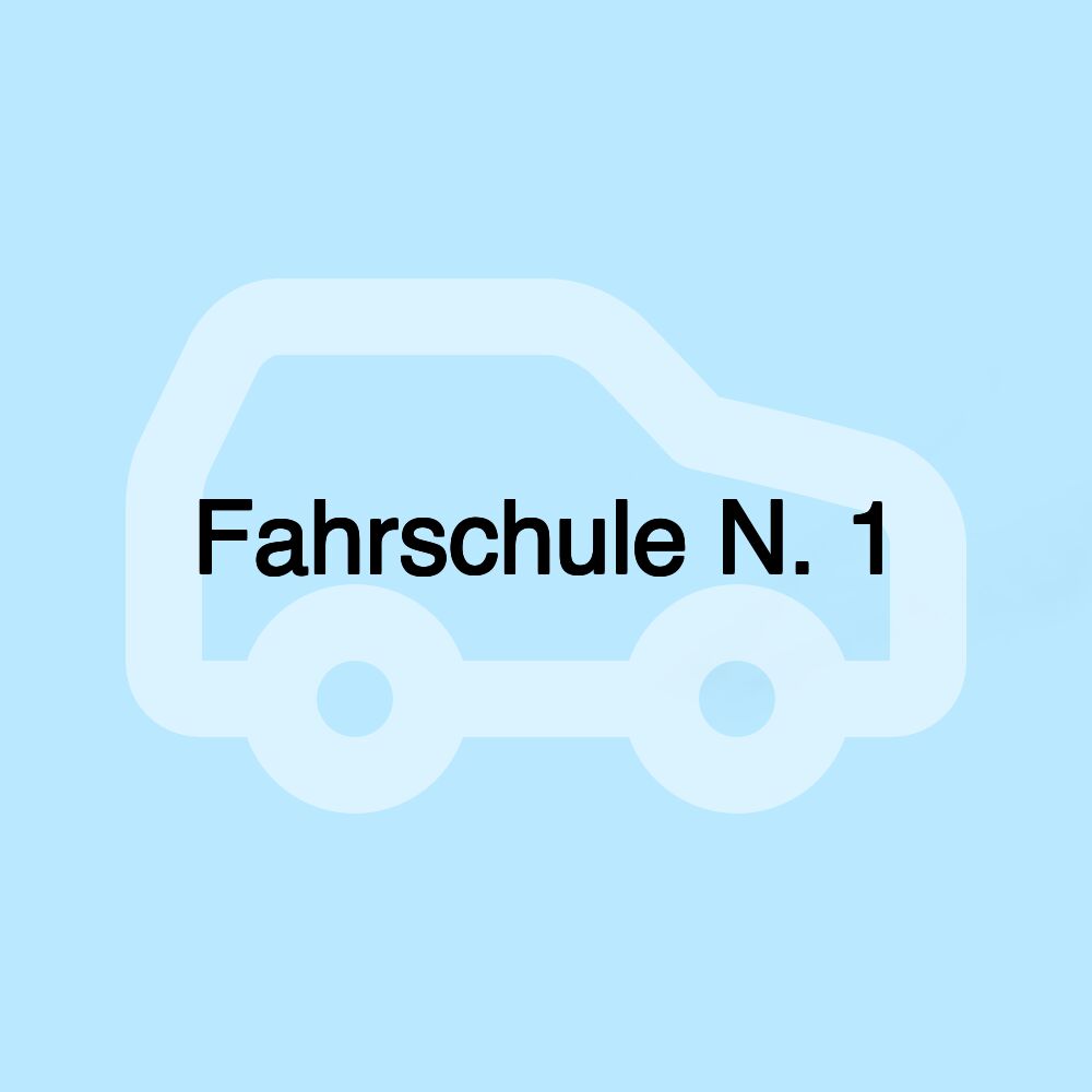 Fahrschule N. 1