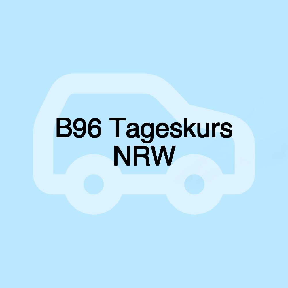 B96 Tageskurs NRW