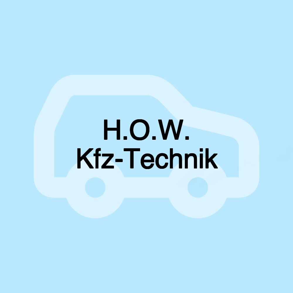 H.O.W. Kfz-Technik