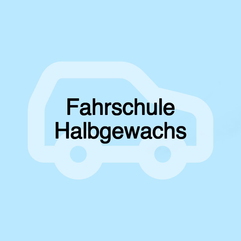 Fahrschule Halbgewachs