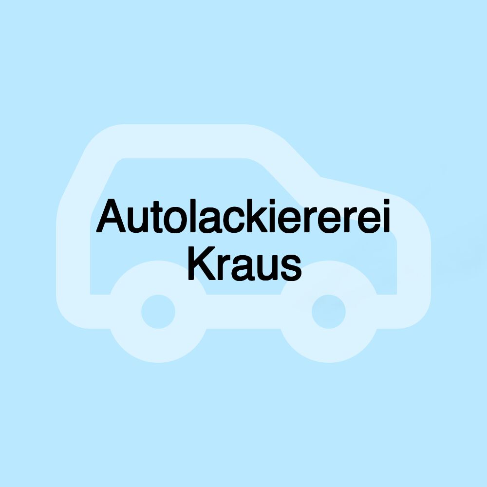 Autolackiererei Kraus