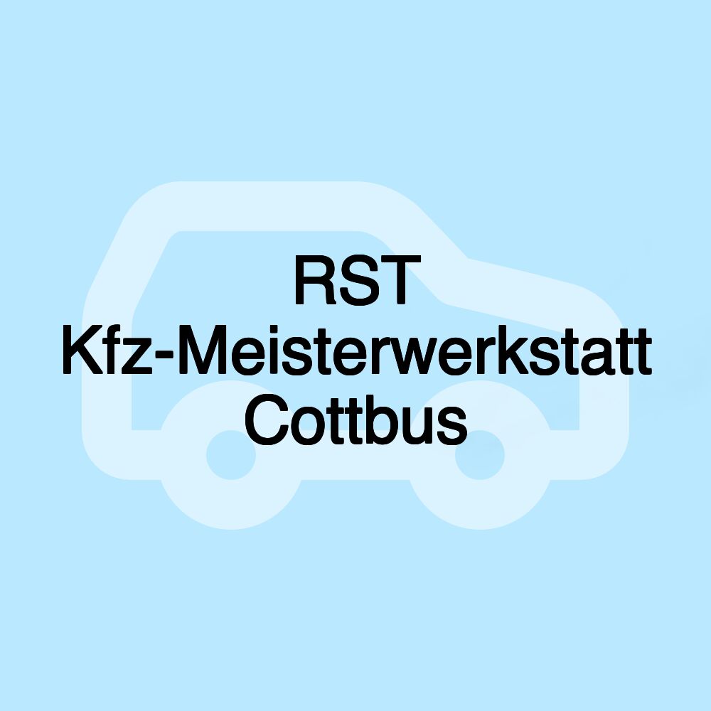 RST Kfz-Meisterwerkstatt Cottbus