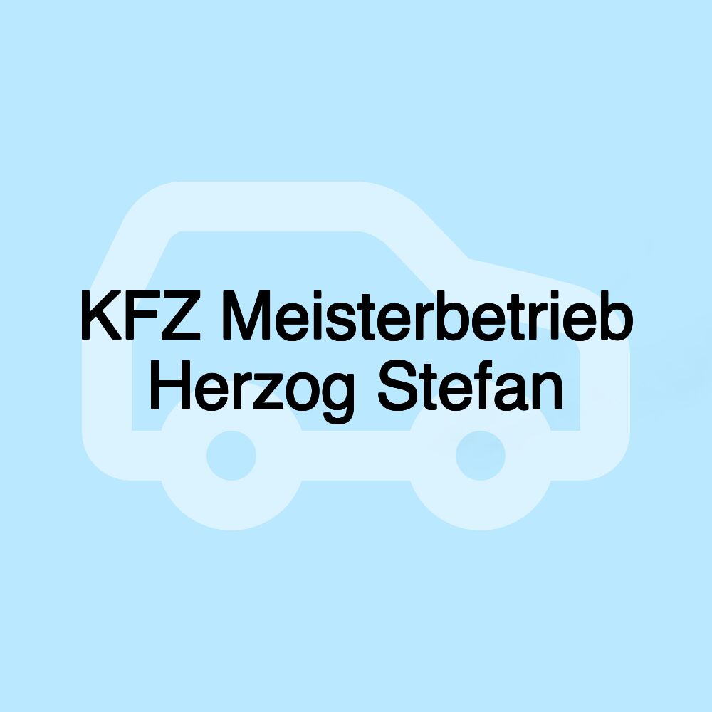 KFZ Meisterbetrieb Herzog Stefan