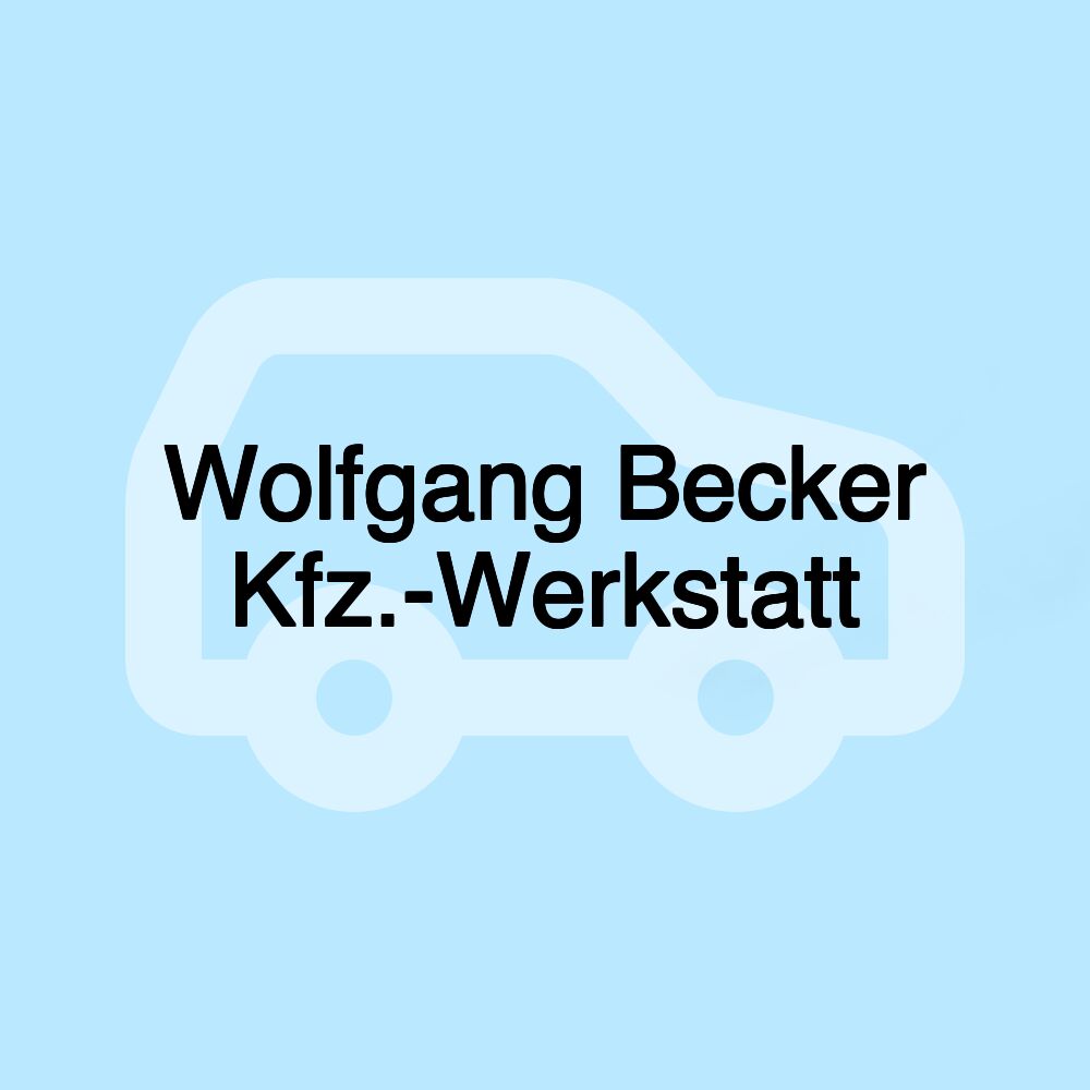 Wolfgang Becker Kfz.-Werkstatt