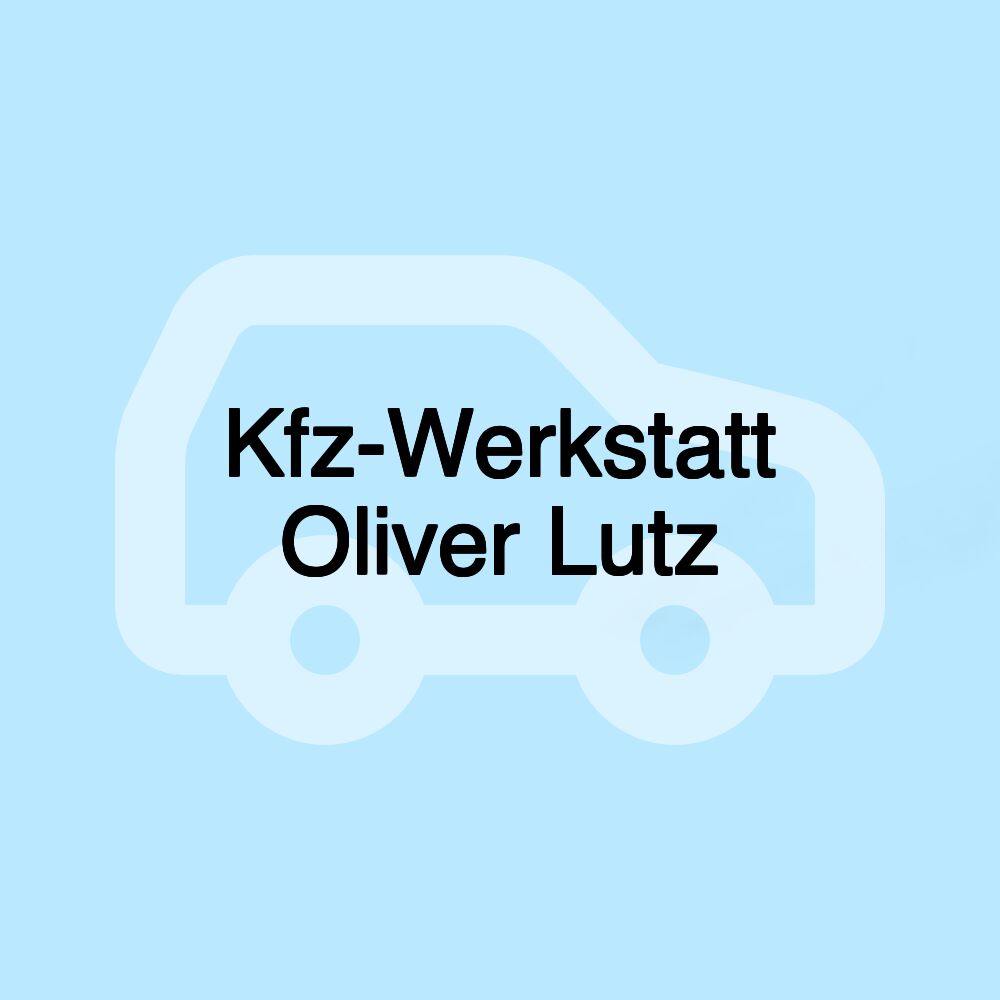 Kfz-Werkstatt Oliver Lutz