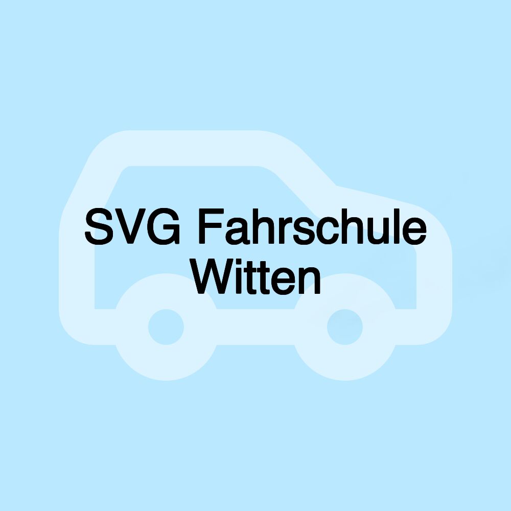 SVG Fahrschule Witten