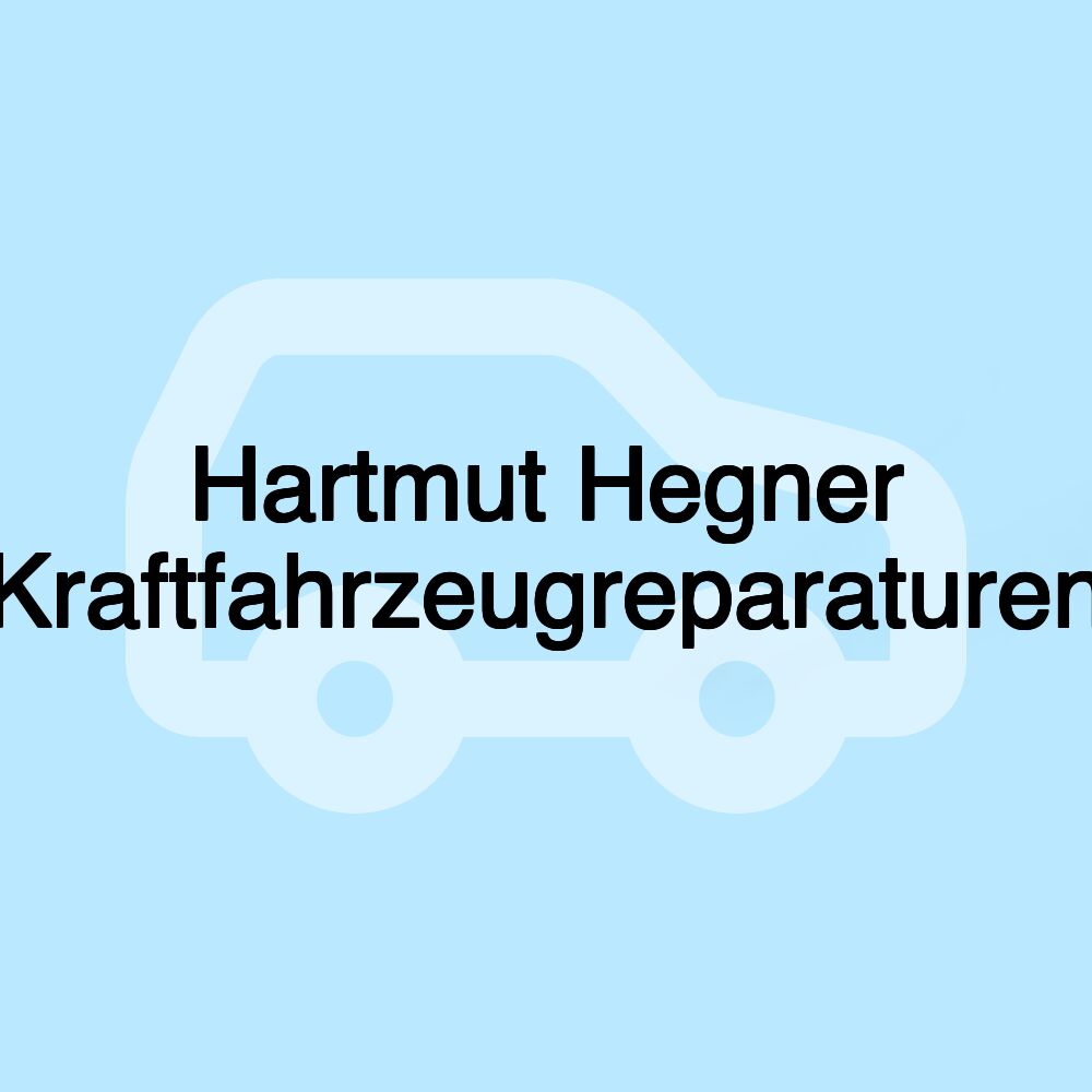 Hartmut Hegner Kraftfahrzeugreparaturen