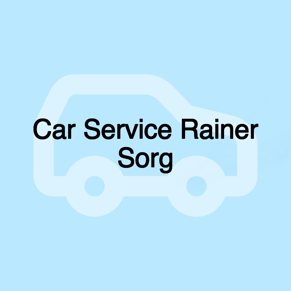 Car Service Rainer Sorg