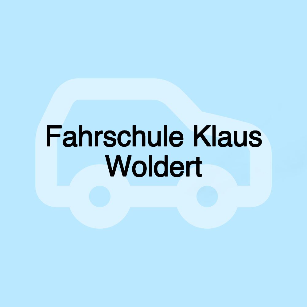 Fahrschule Klaus Woldert