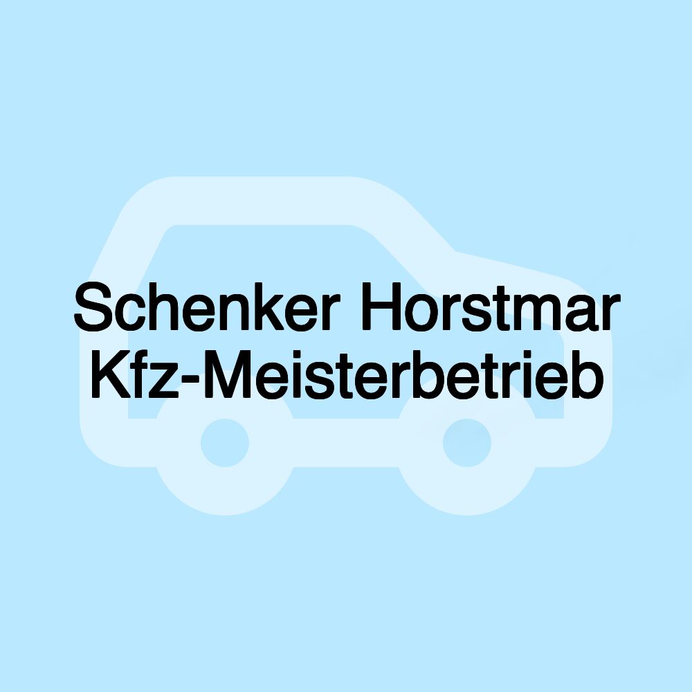 Schenker Horstmar Kfz-Meisterbetrieb