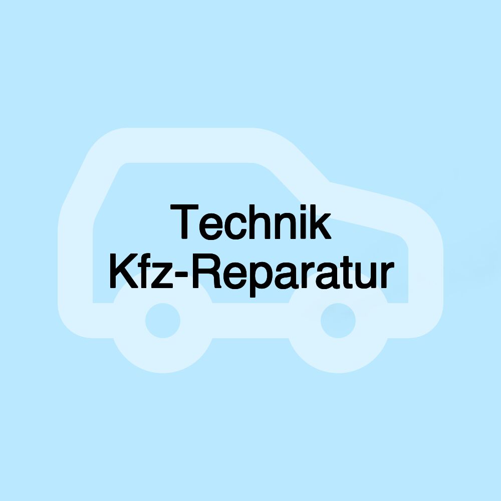 Technik Kfz-Reparatur