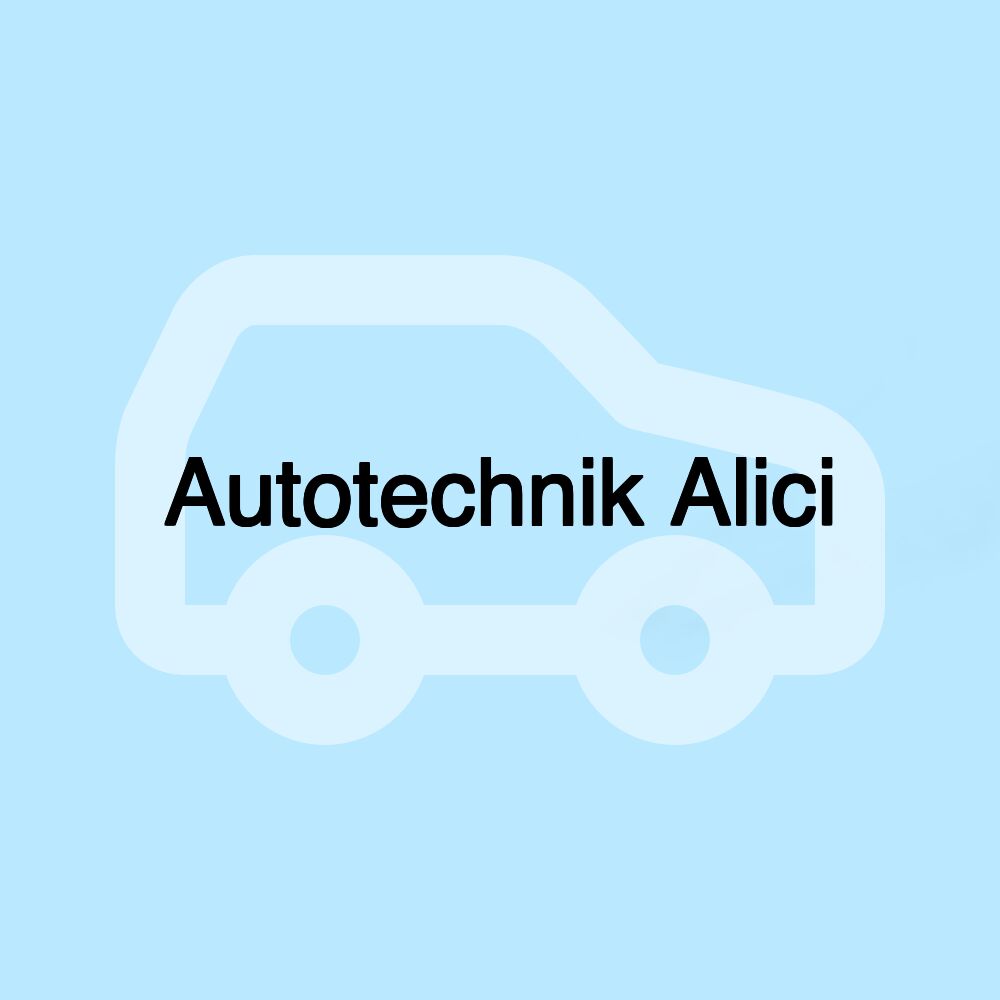 Autotechnik Alici