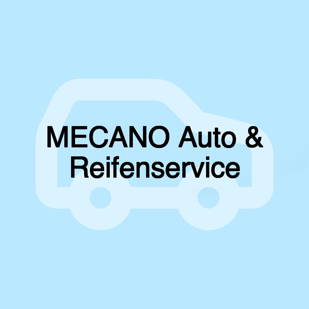 MECANO Auto & Reifenservice