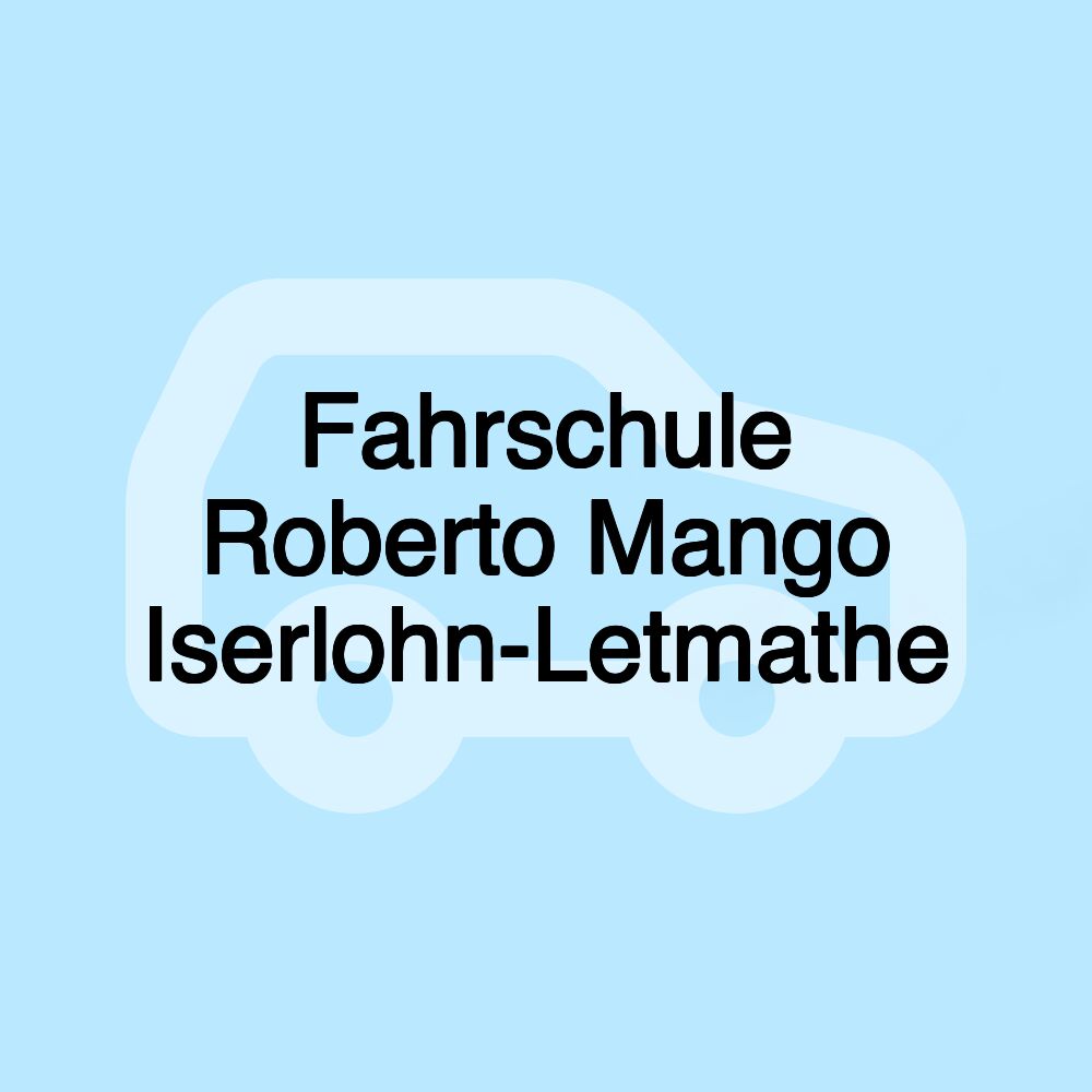 Fahrschule Roberto Mango Iserlohn-Letmathe