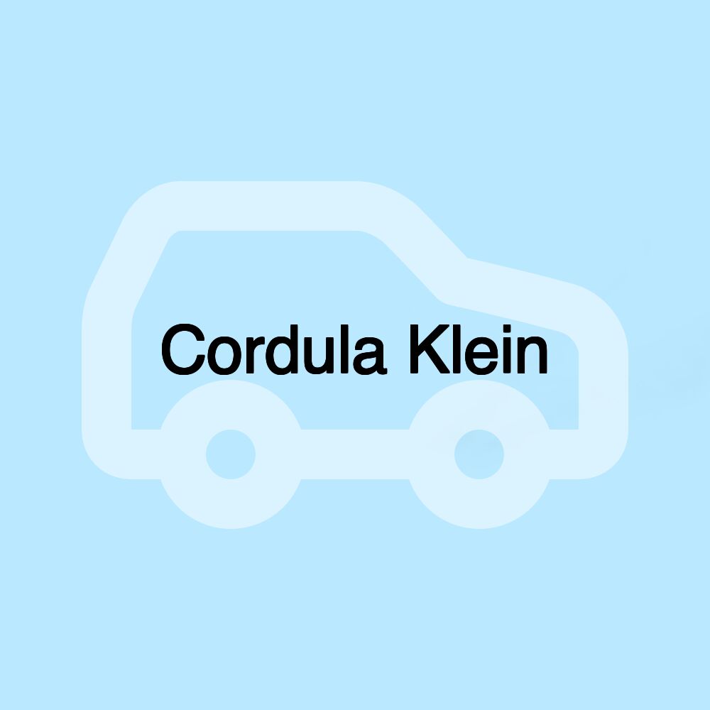 Cordula Klein