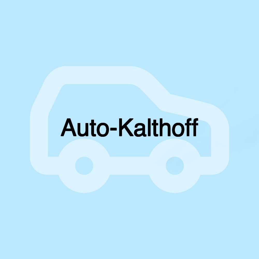 Auto-Kalthoff