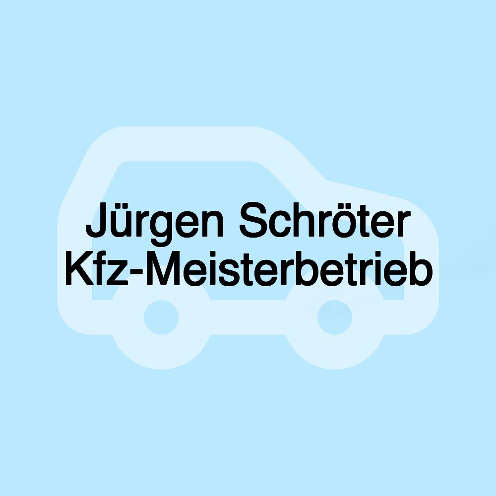 Jürgen Schröter Kfz-Meisterbetrieb