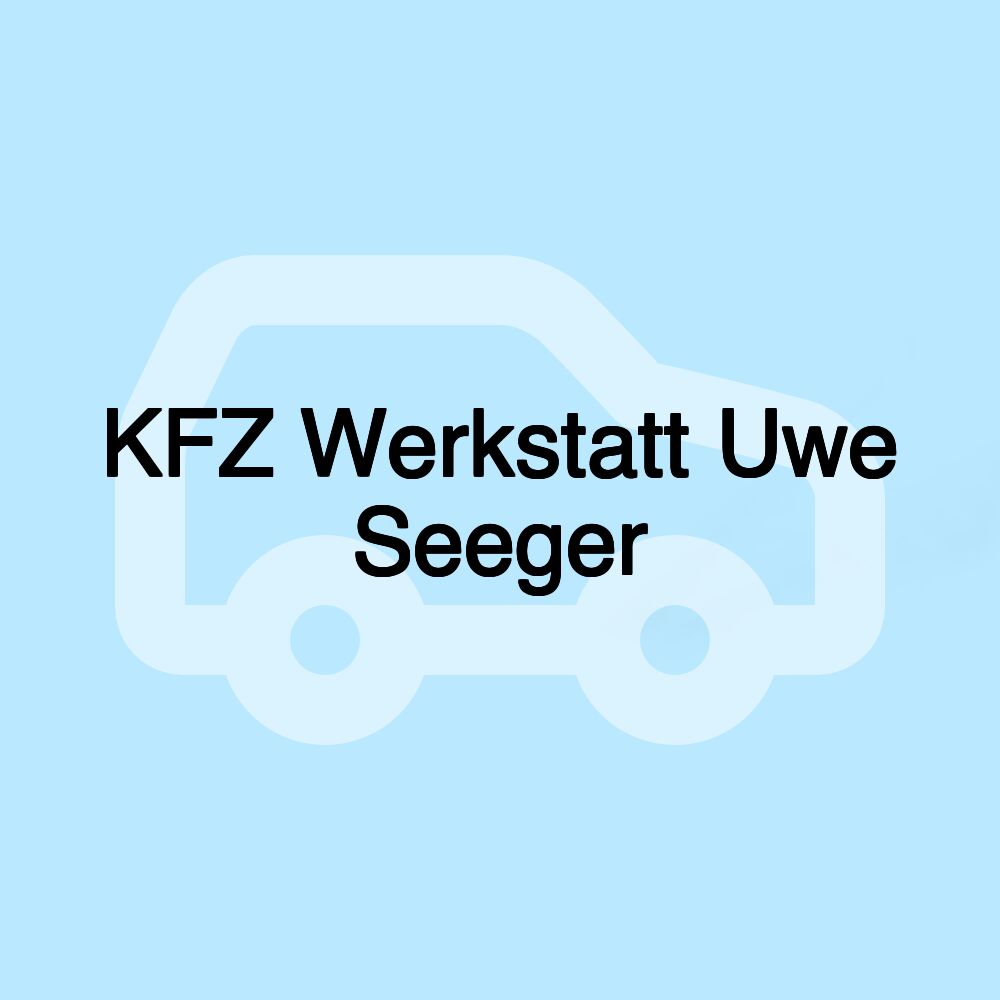 KFZ Werkstatt Uwe Seeger