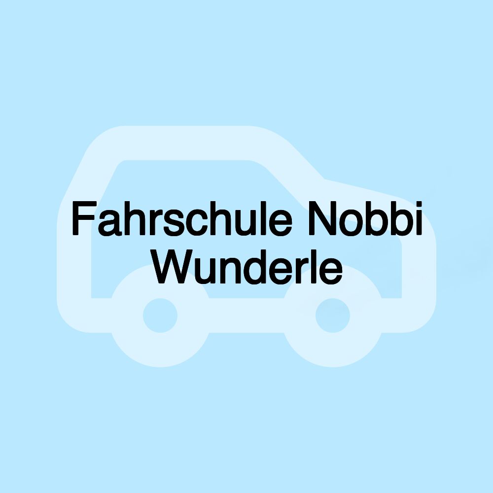 Fahrschule Nobbi Wunderle