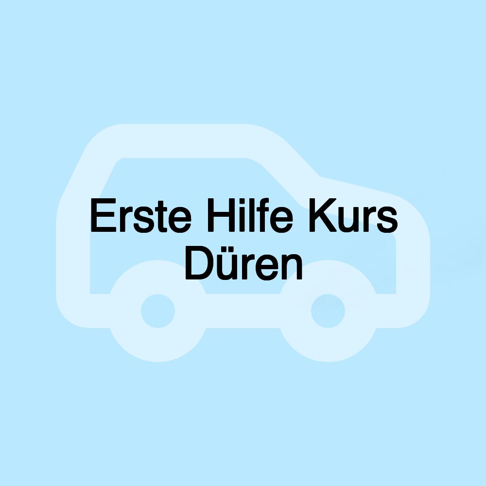 Erste Hilfe Kurs Düren