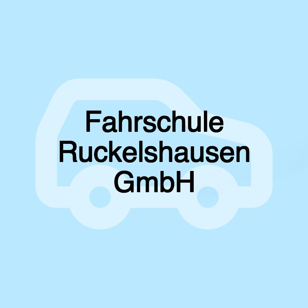 Fahrschule Ruckelshausen GmbH