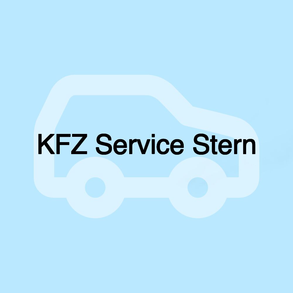 KFZ Service Stern