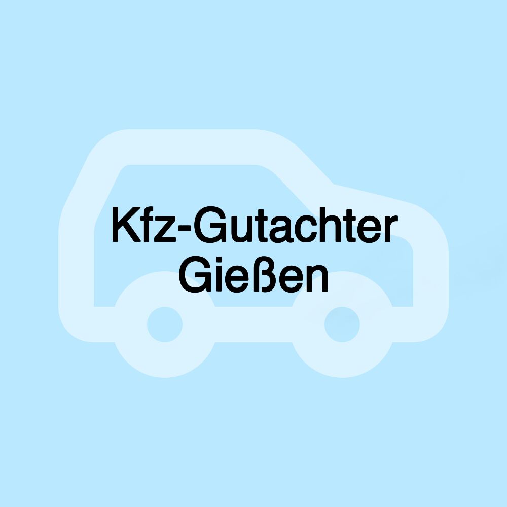 Kfz-Gutachter Gießen