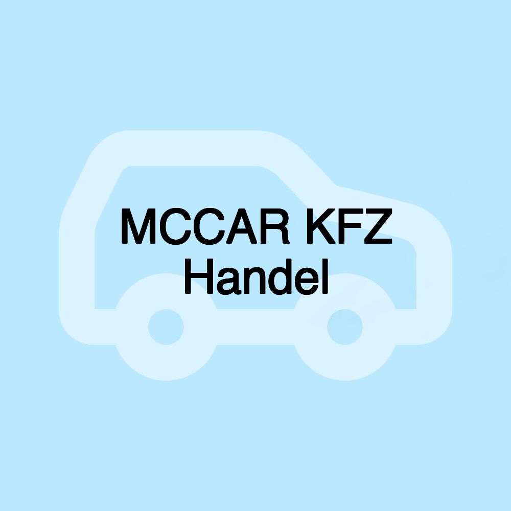 MCCAR KFZ Handel