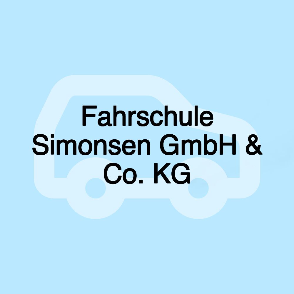 Fahrschule Simonsen GmbH & Co. KG