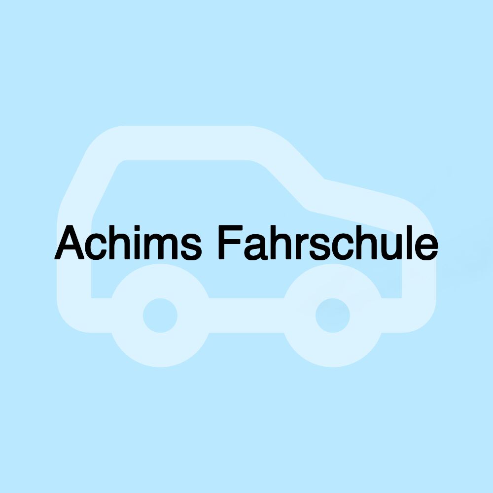 Achims Fahrschule