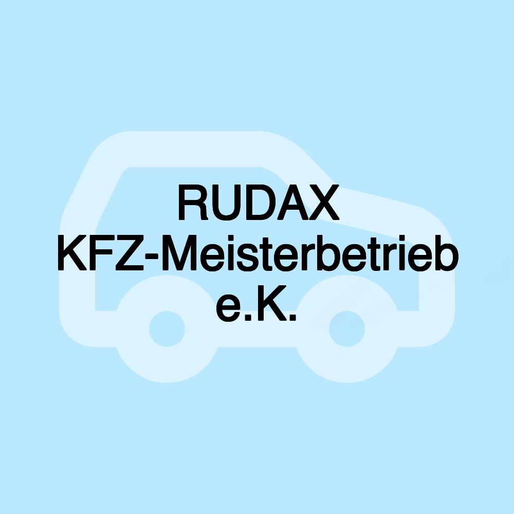 RUDAX KFZ-Meisterbetrieb e.K.