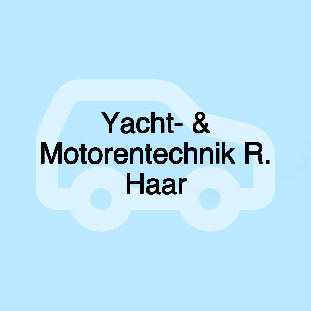 Yacht- & Motorentechnik R. Haar