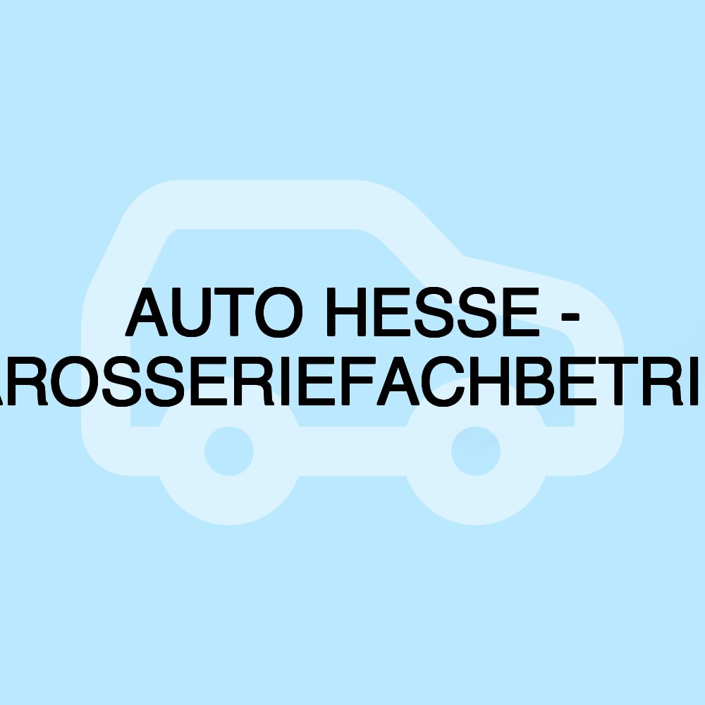 AUTO HESSE - KAROSSERIEFACHBETRIEB