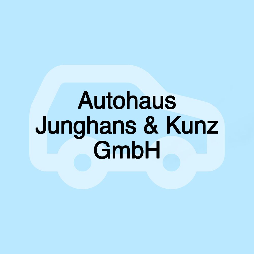 Autohaus Junghans & Kunz GmbH