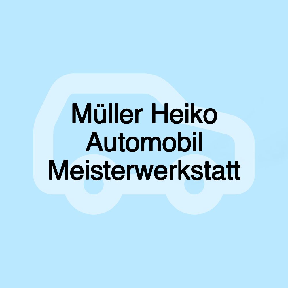 Müller Heiko Automobil Meisterwerkstatt