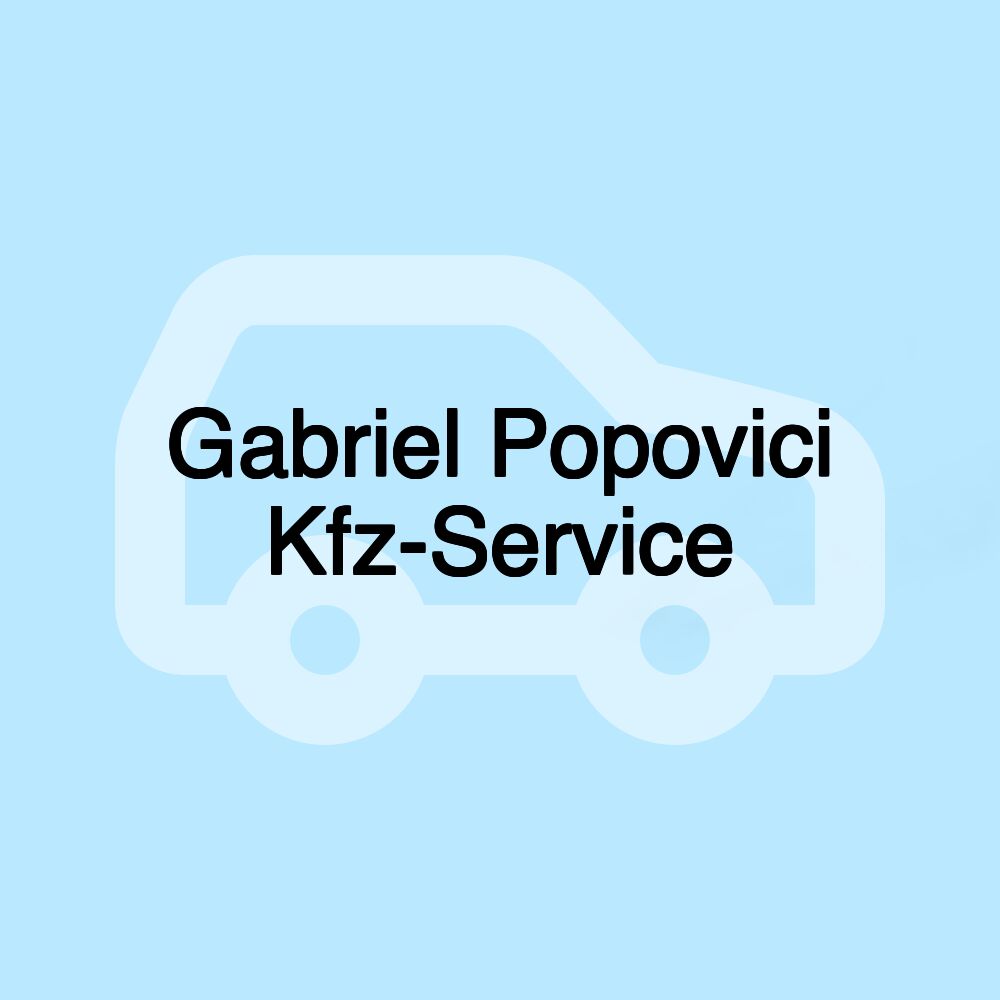 Gabriel Popovici Kfz-Service